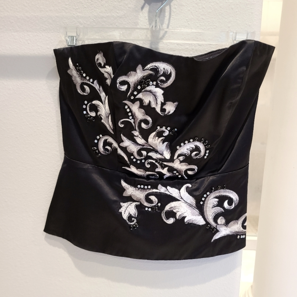 White House Black Market bustier top
